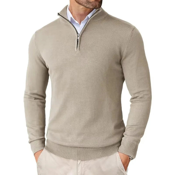 Mark | Half-Zip Knitted Sweater
