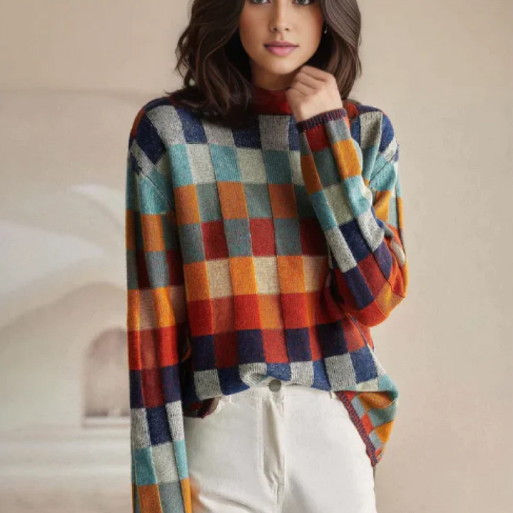 Madison | Elegant Colorful Turtleneck Sweater
