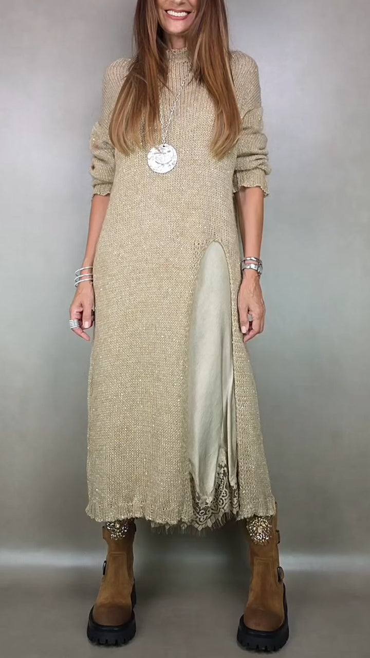 Anarise | Elegant Casual Maxi Dress