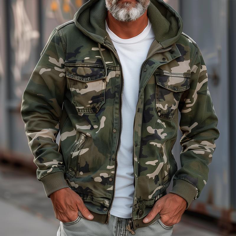 Stian | Military Hooded Jacket