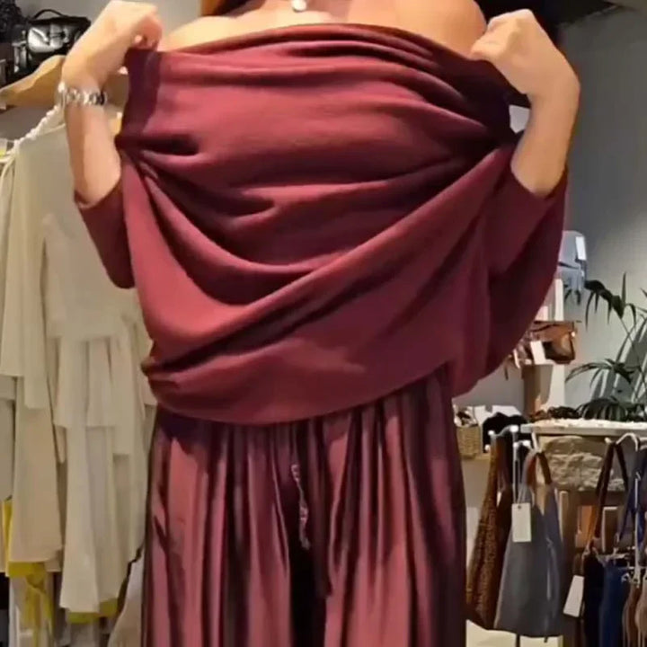 Milagros | Elegant Off-the-Shoulder Outfit