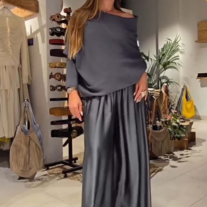 Milagros | Elegant Off-the-Shoulder Outfit